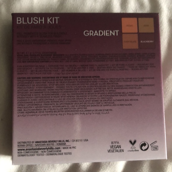 BNIB Anastasia Beverly Hills Gradient Blush Kit - Picture 4 of 8